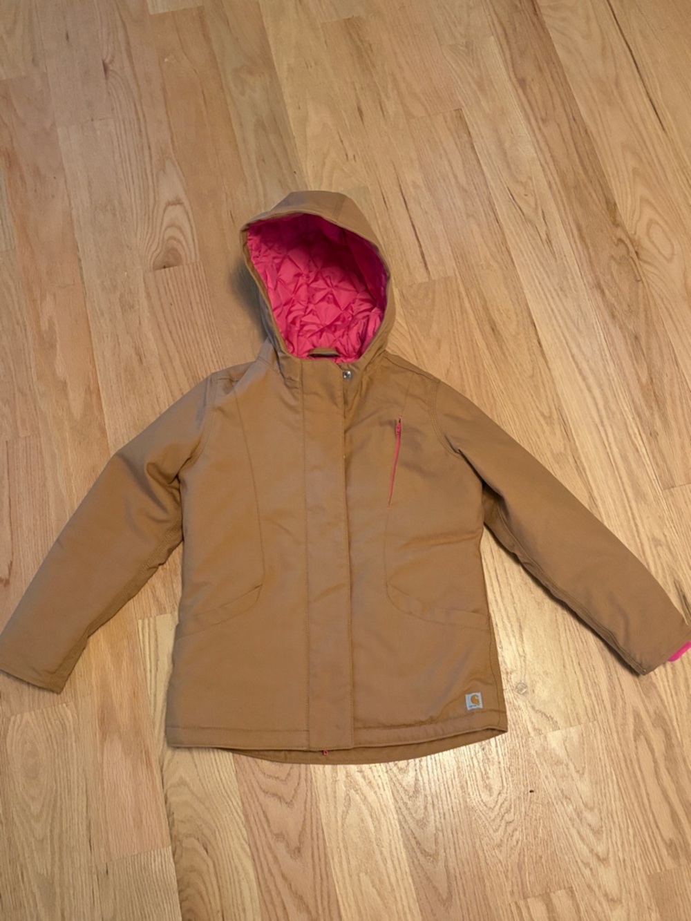 Carhartt Girls' Quick Duck Mountainview Jacket with Hood
